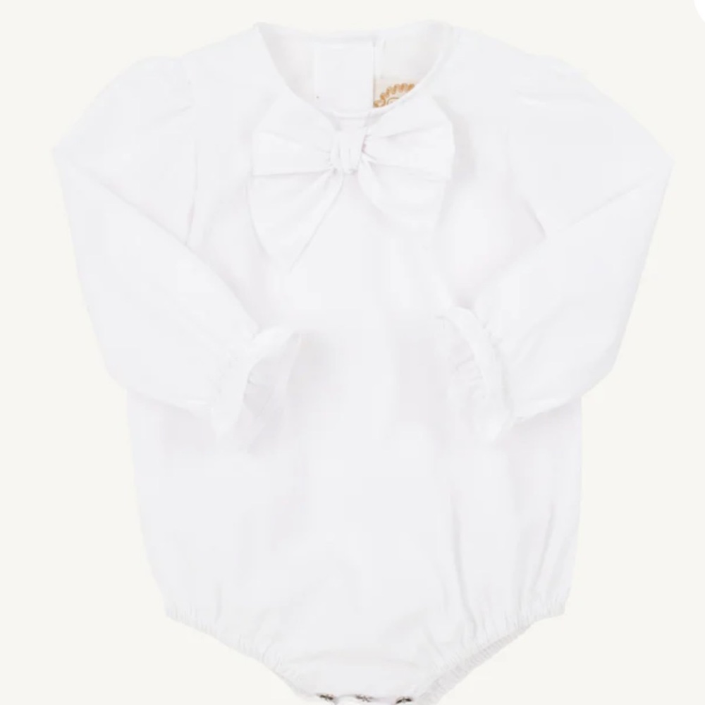 The Beaufort Bonnet Company Beatrice Bow Onesie